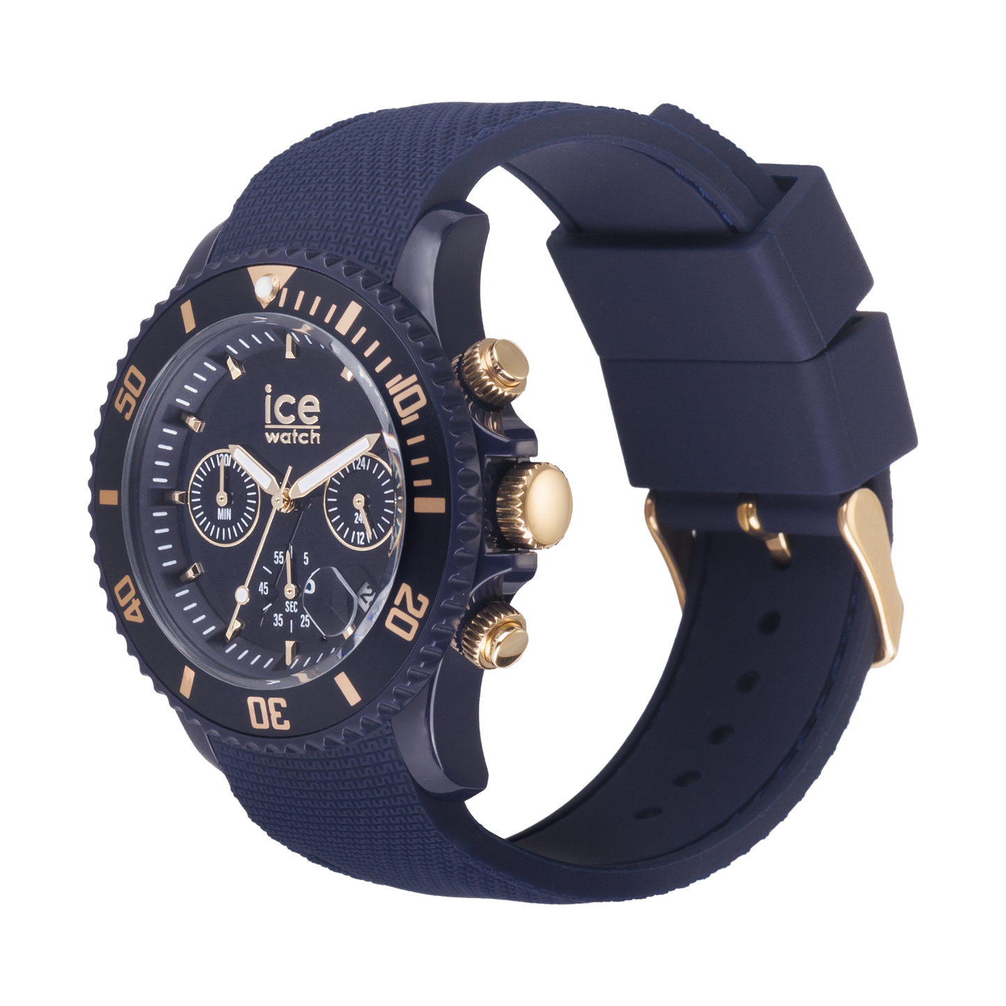 Ice-Watch | ICE Chrono - Dark Blue Gold (Medium)