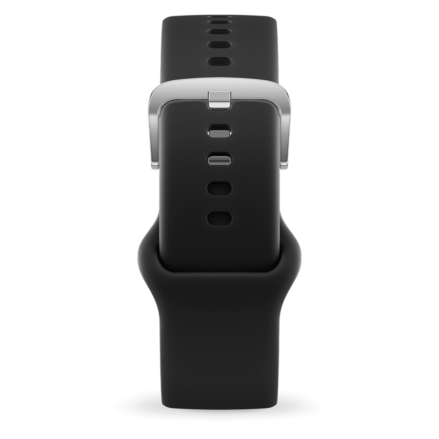 Ice-Watch | Band - Black - Silver Buckle - 22mm - ICE 2.0 (1.96)