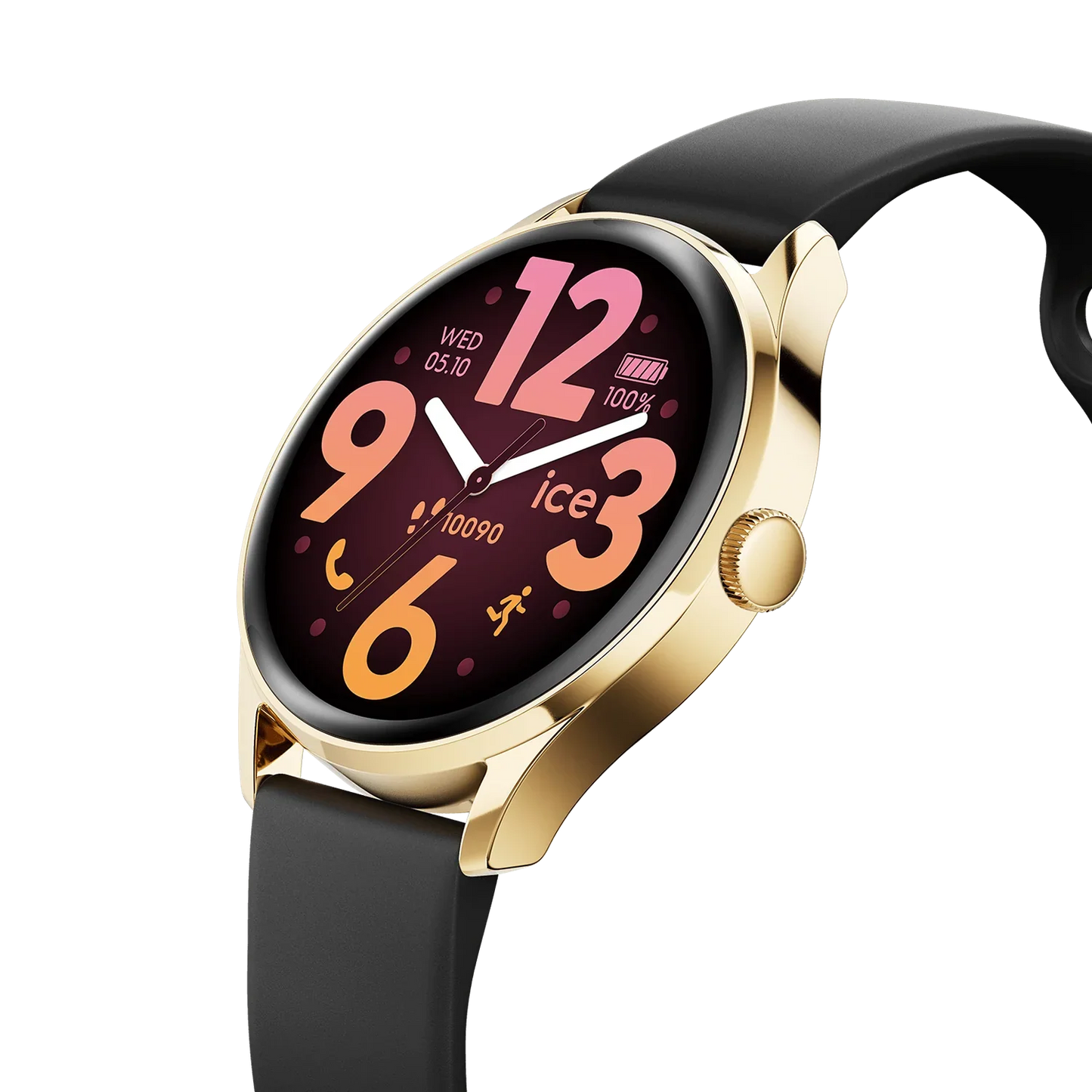 Ice-Watch | Ice Smart 3.0 - Gold - Black - Round - 1.2 - GPS