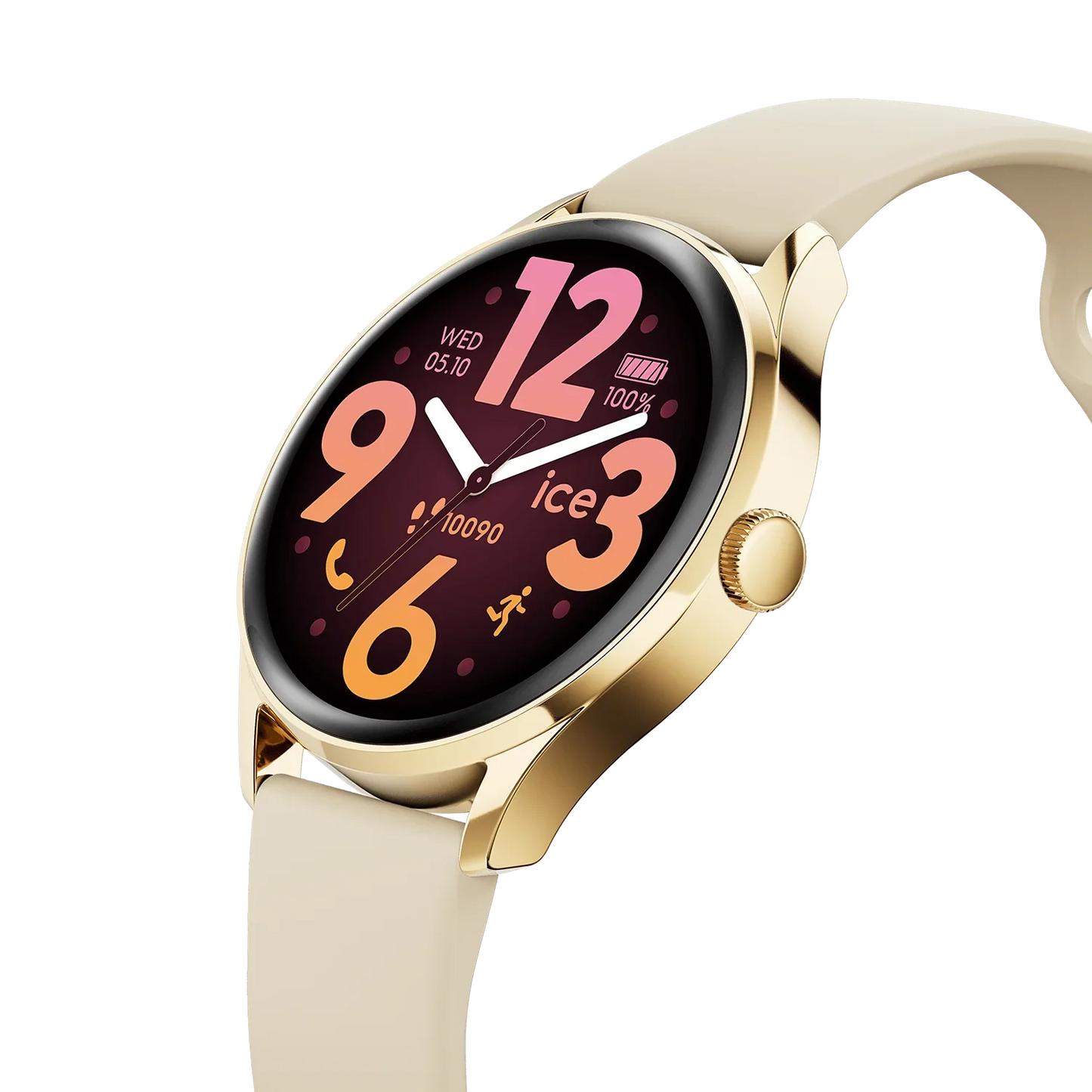 Ice-Watch | Ice Smart 3.0 - Gold - Beige - Round - 1.2 - GPS