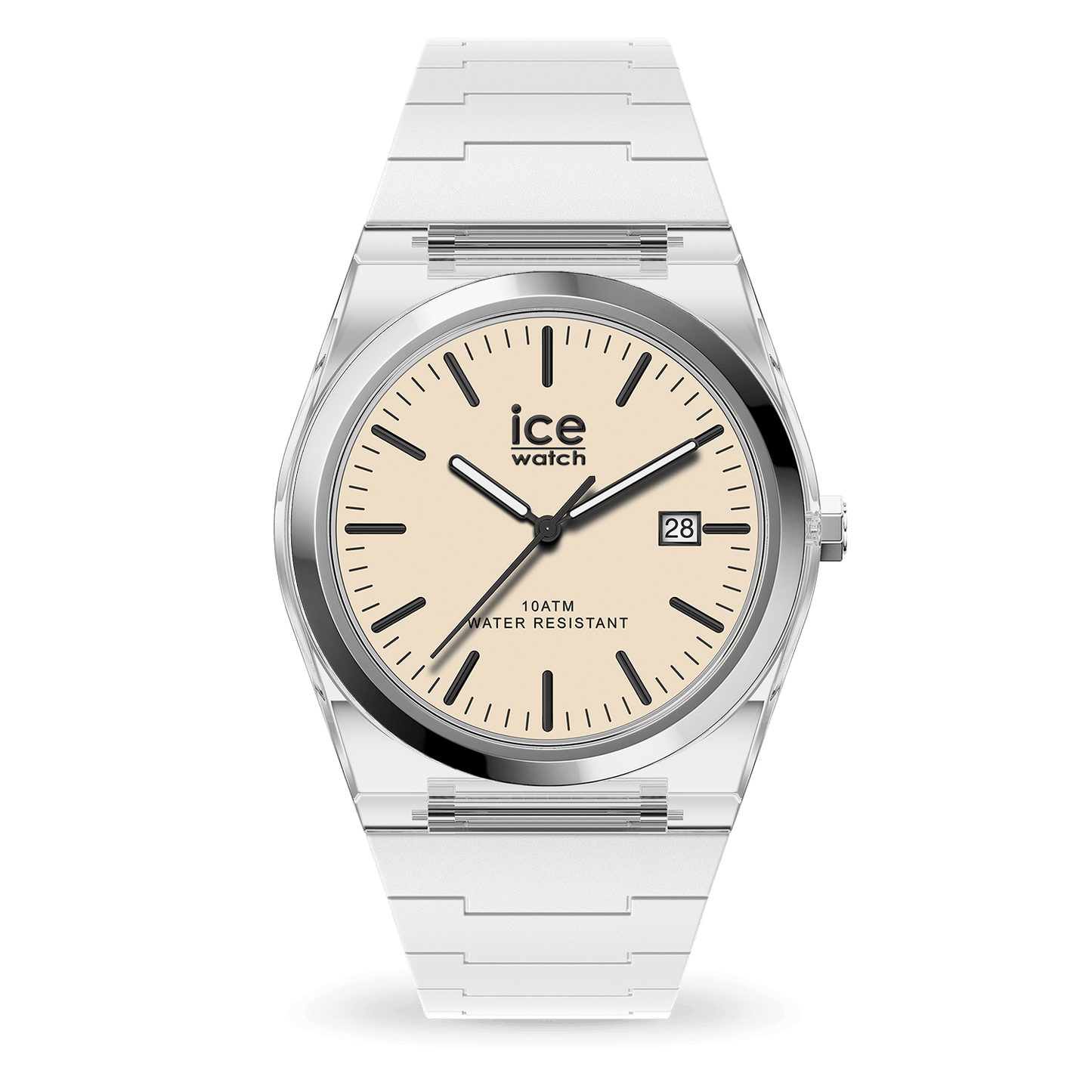 ICE POWER Transparent White Beige