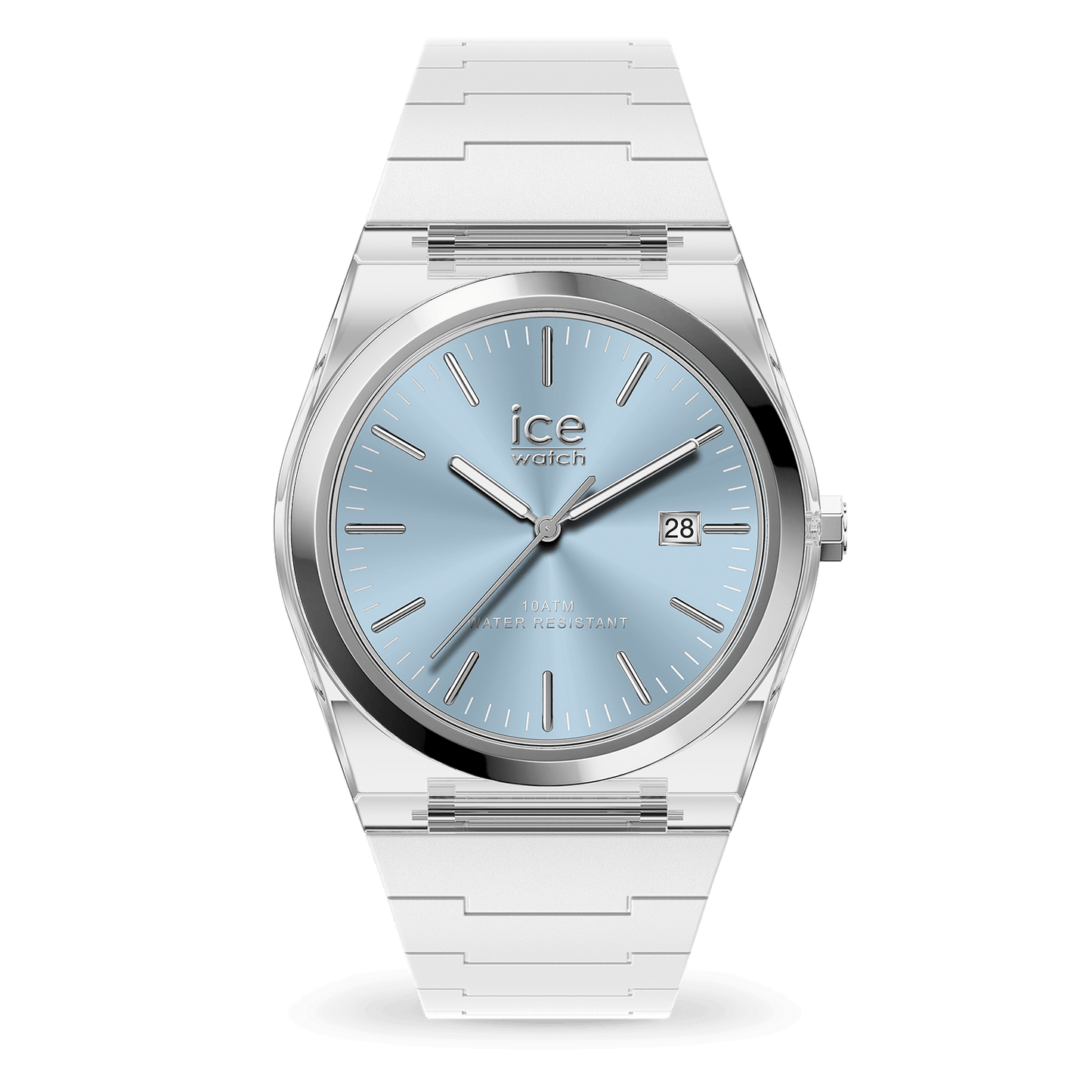 ICE POWER Transparent White Blue