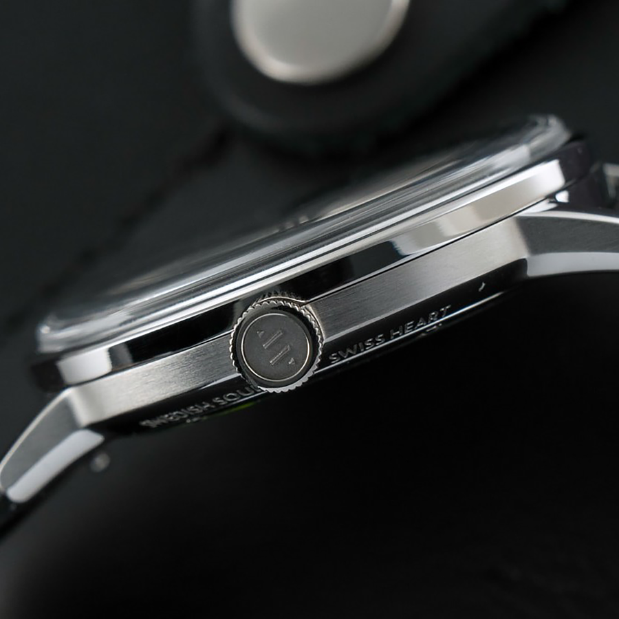 Bravur | Scandinavia - Silver White / Tan Leather (Automatic)