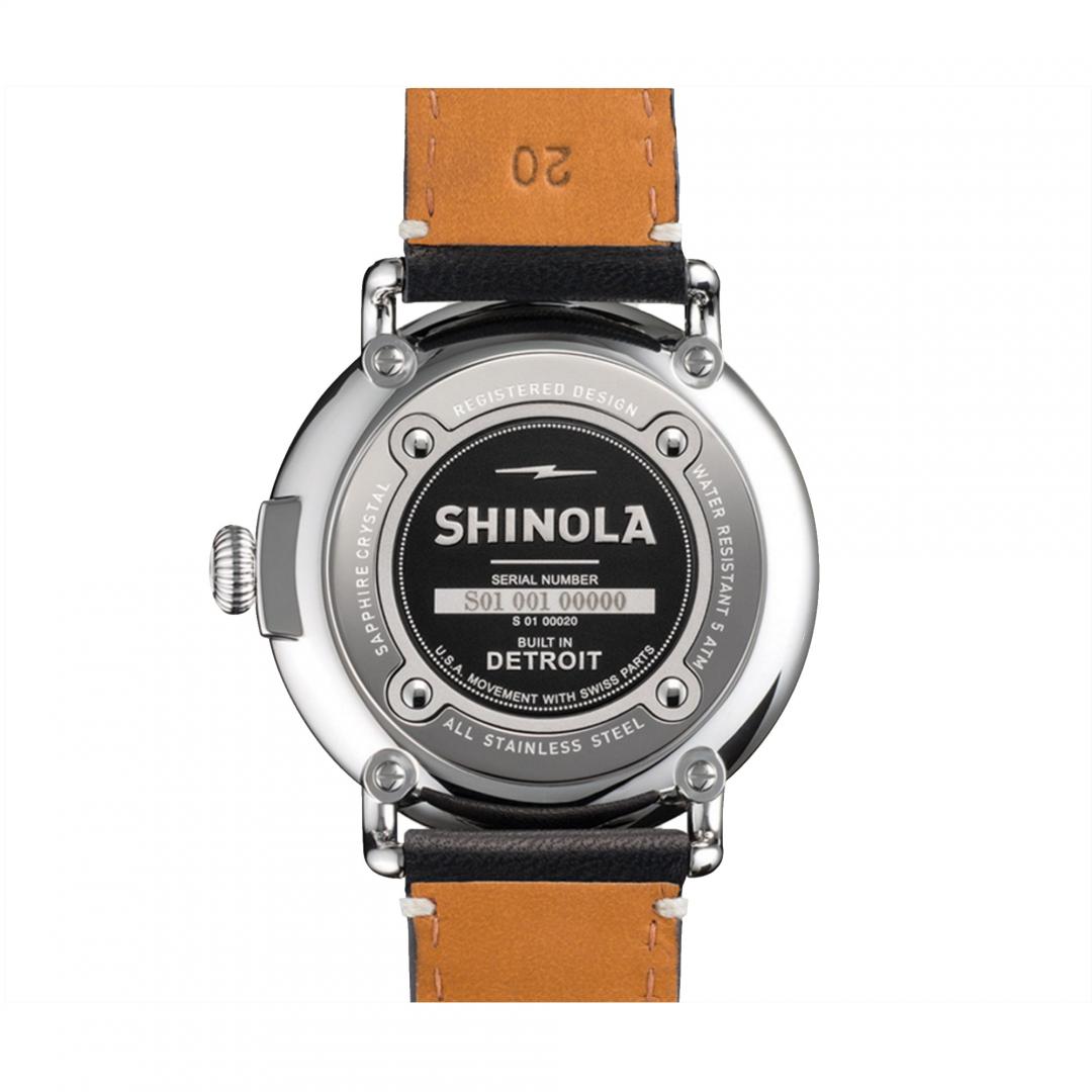 Shinola | Runwell - Black/Silver