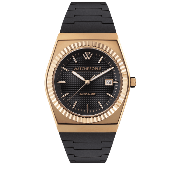 WatchPeople | WP1 - Rose Gold Black