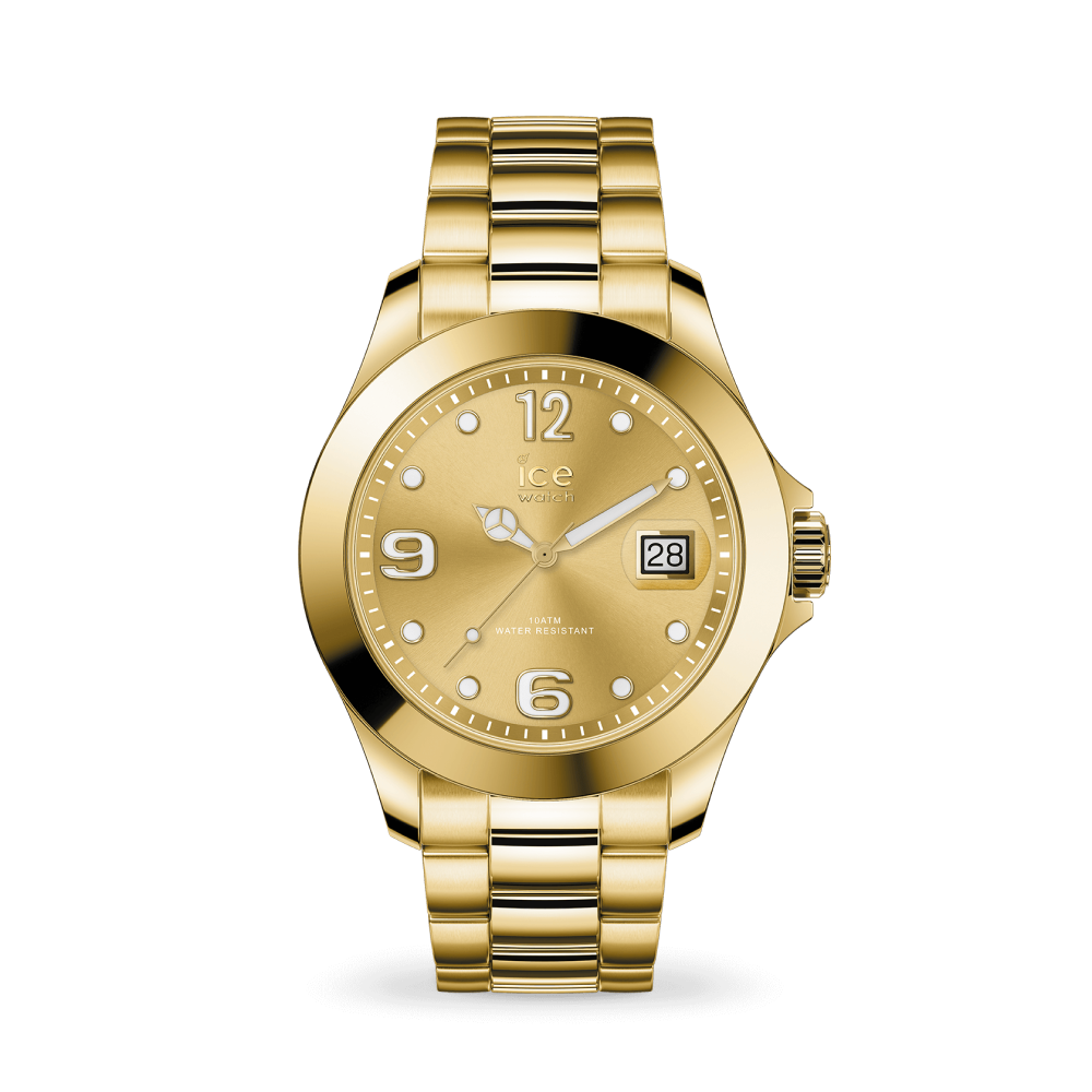 Ice Watch ICE Steel Classic Gold Medium TIME ZONE