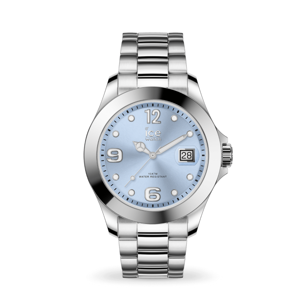 Ice steel blue clearance silver