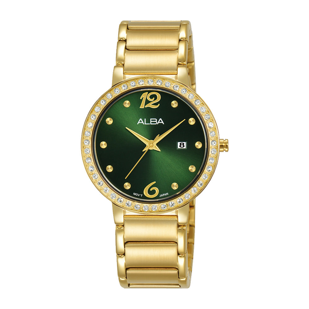 Alba - Fashion - Green/Gold