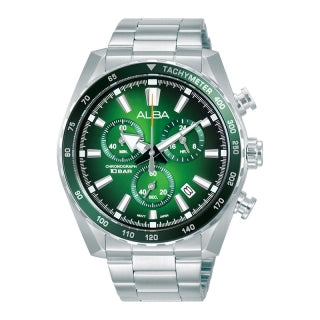 Alba - Signature - Green Silver