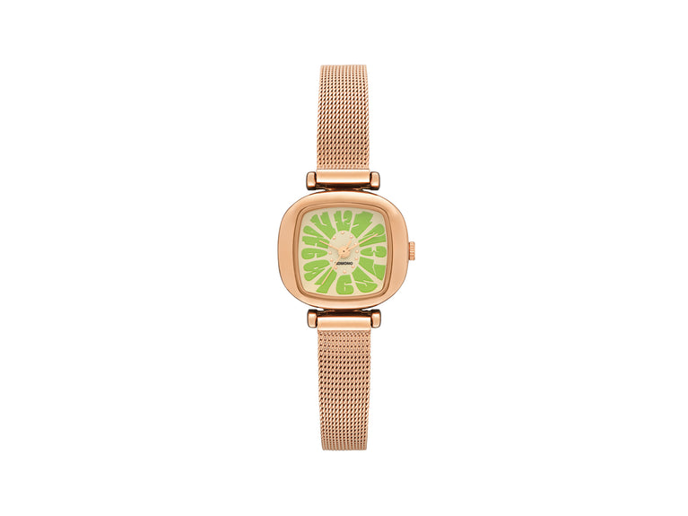 The Moneypenny Flower Royale Rose Gold Mint