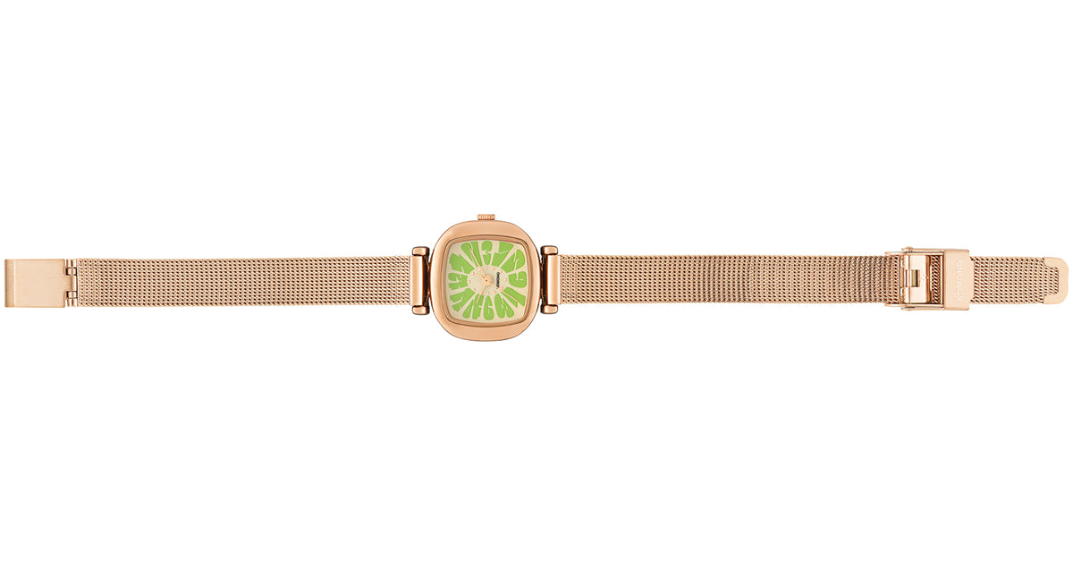 The Moneypenny Flower Royale Rose Gold Mint