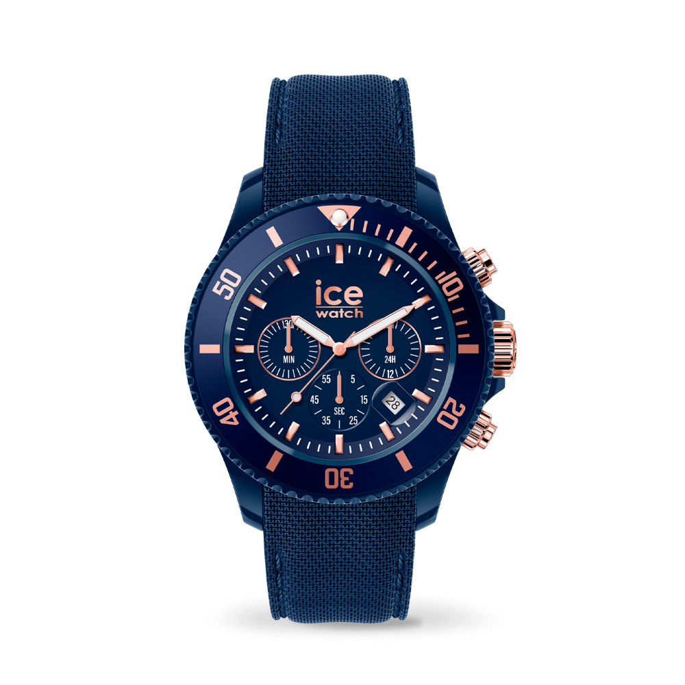 Ice-Watch | ICE Chrono - Blue Rose Gold (Large)