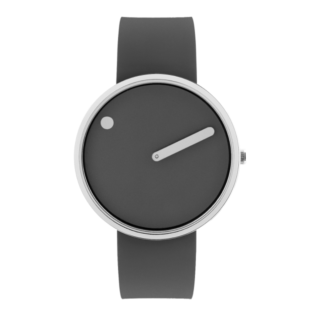 Picto | Thunder Grey Dial / Thunder Grey Silicone Strap