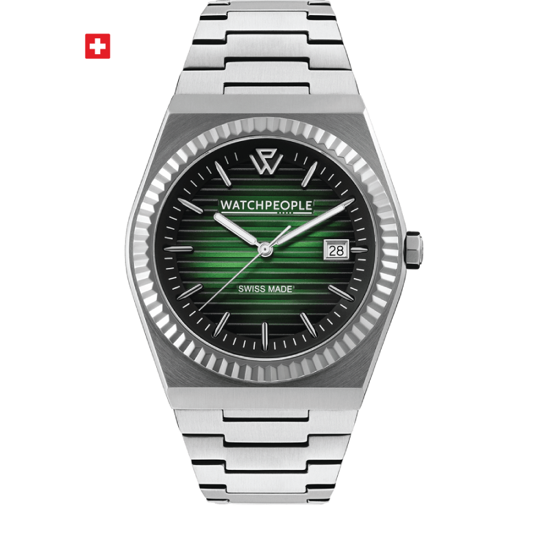 WatchPeople | WP1 - Silver Green