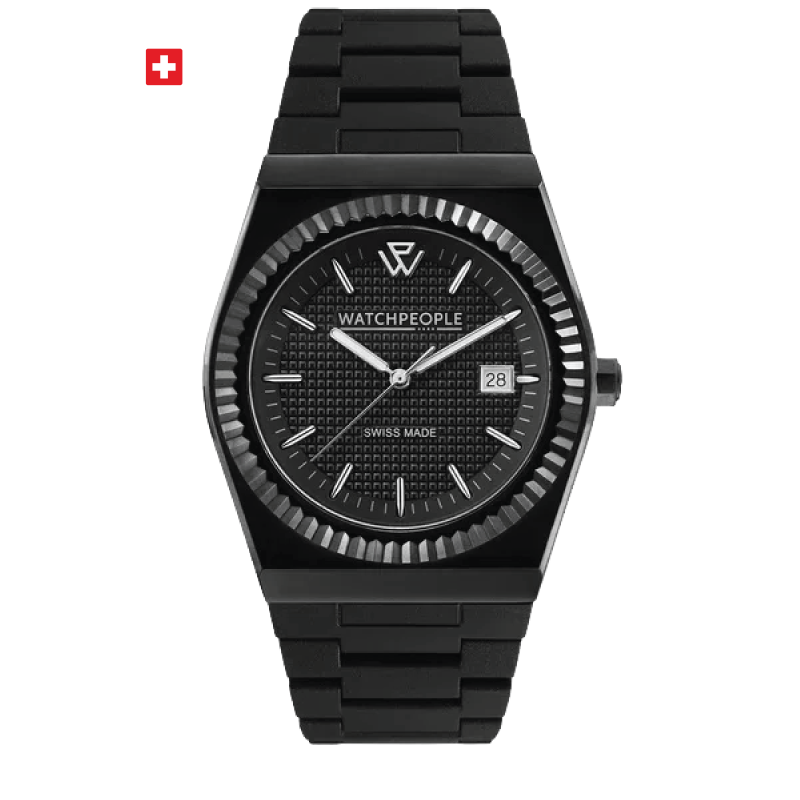 WatchPeople - WP1 - Black Enamel