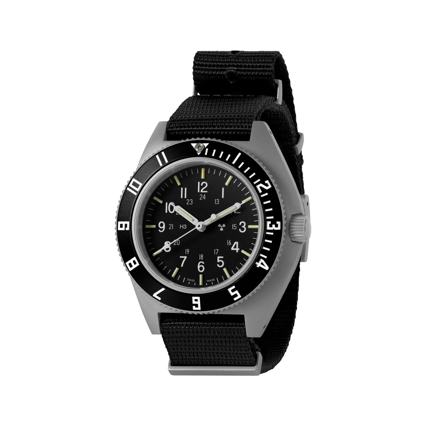Marathon | Pilot's Navigator - 41mm Steel (SSNAV) Nylon