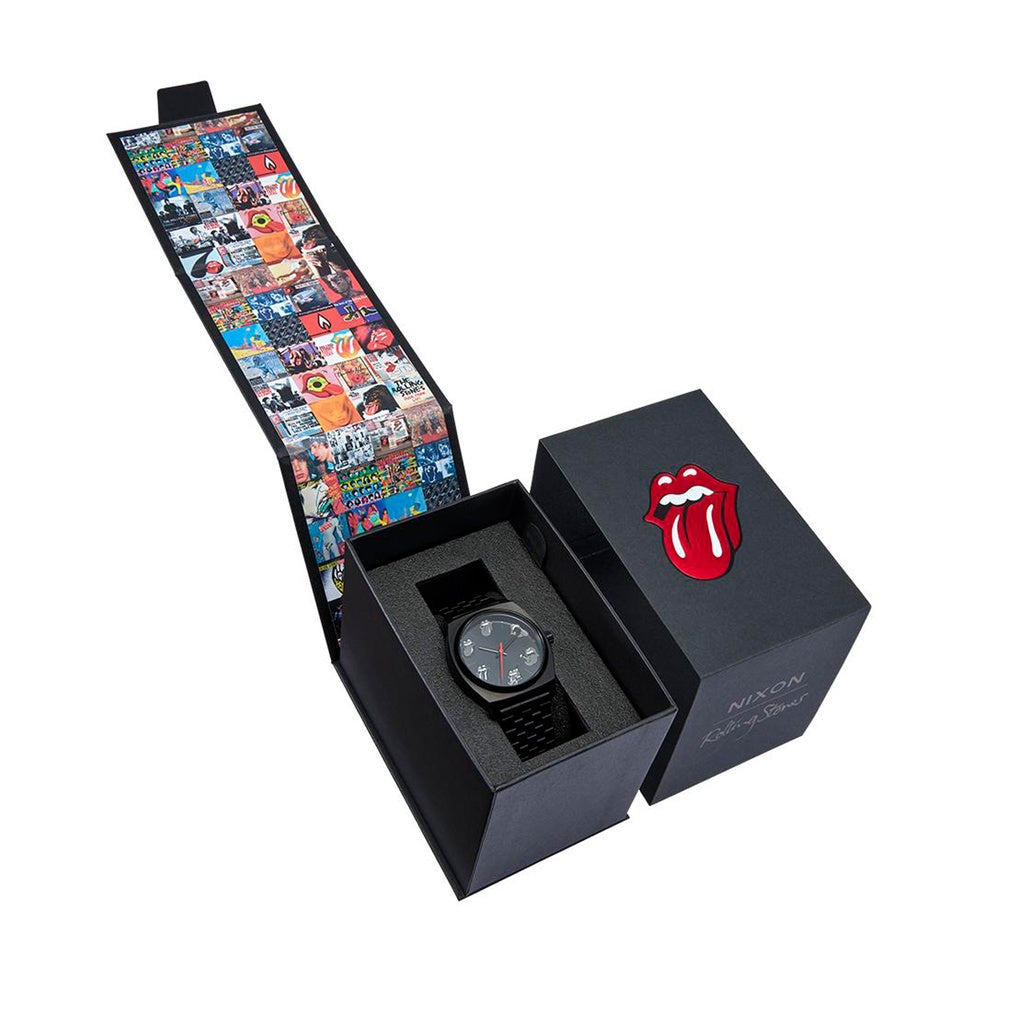 Nixon | Rolling Stones x Nixon - Time Teller - All Black
