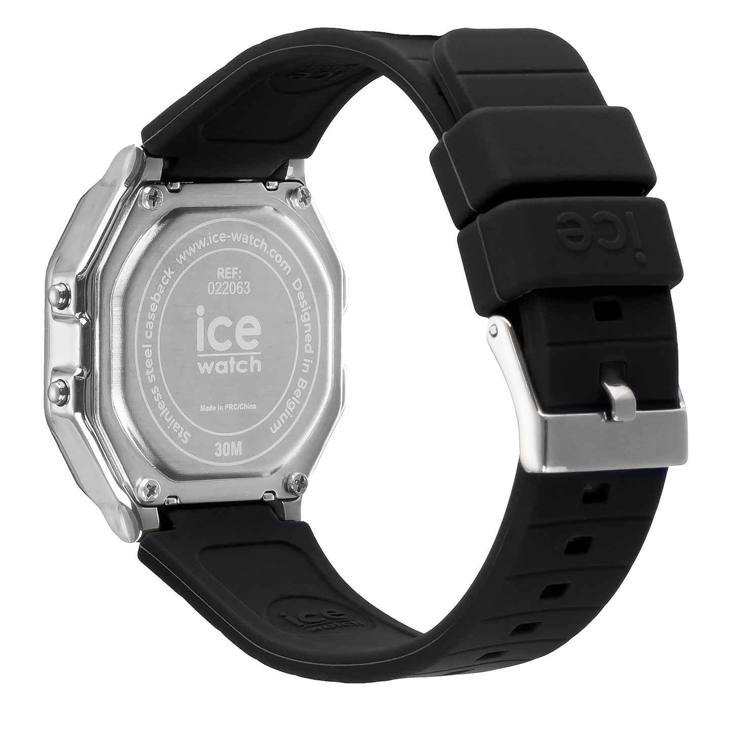 Ice-Watch | ICE Digit Retro - Black Silver (Small)