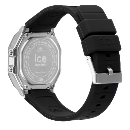 Ice-Watch | ICE Digit Retro - Black Silver (Small)