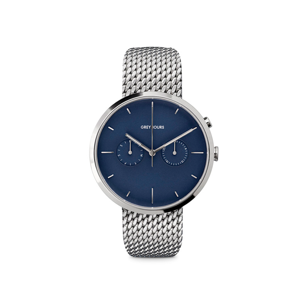 Greyhours Vision Limited Steel Blue Limited Edition TIME ZONE