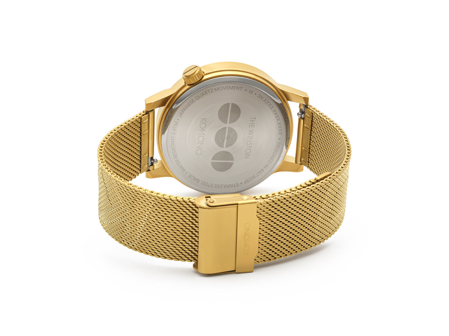Komono | Winston Tag Mesh - Gold