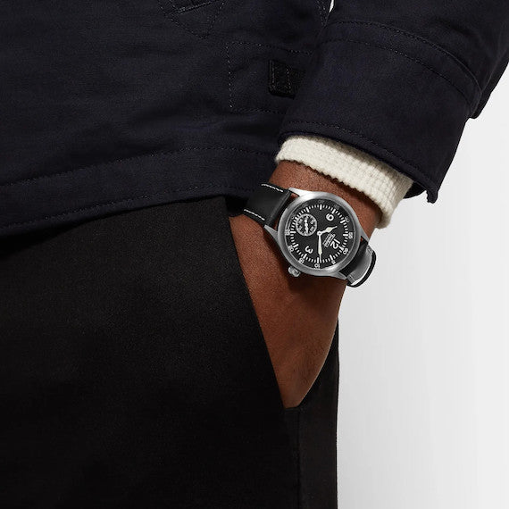 Techne | Merlin 246 - Black Leather