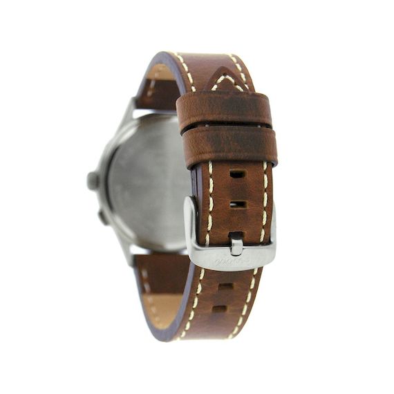 Techne | Merlin 296 - Riveted Chestnut Leather