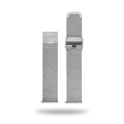 William L. 1985 | Strap 18mm - Mesh - Stainless Steel