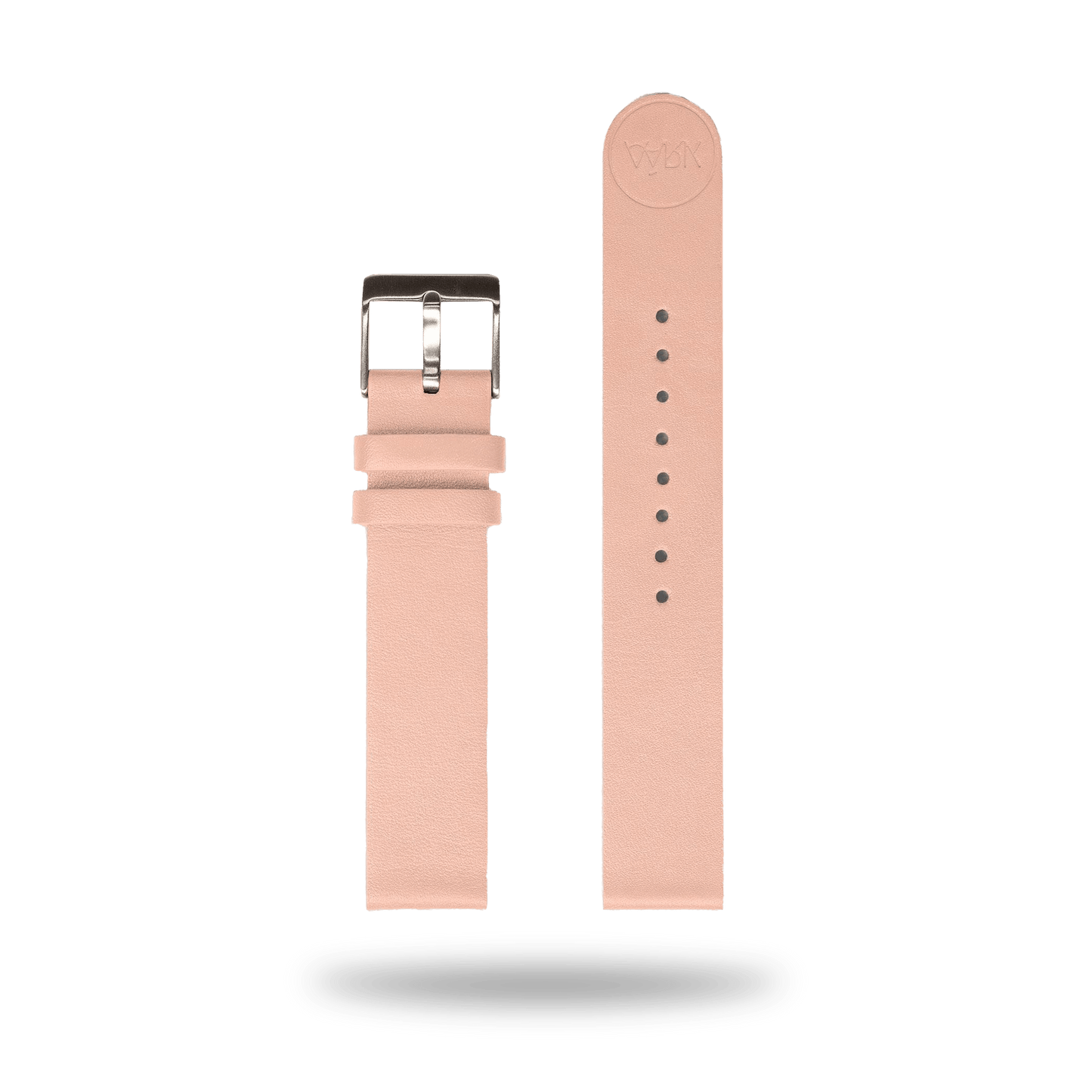 Aãrk Collective | Strap 18mm - Leather - Smooth Pink