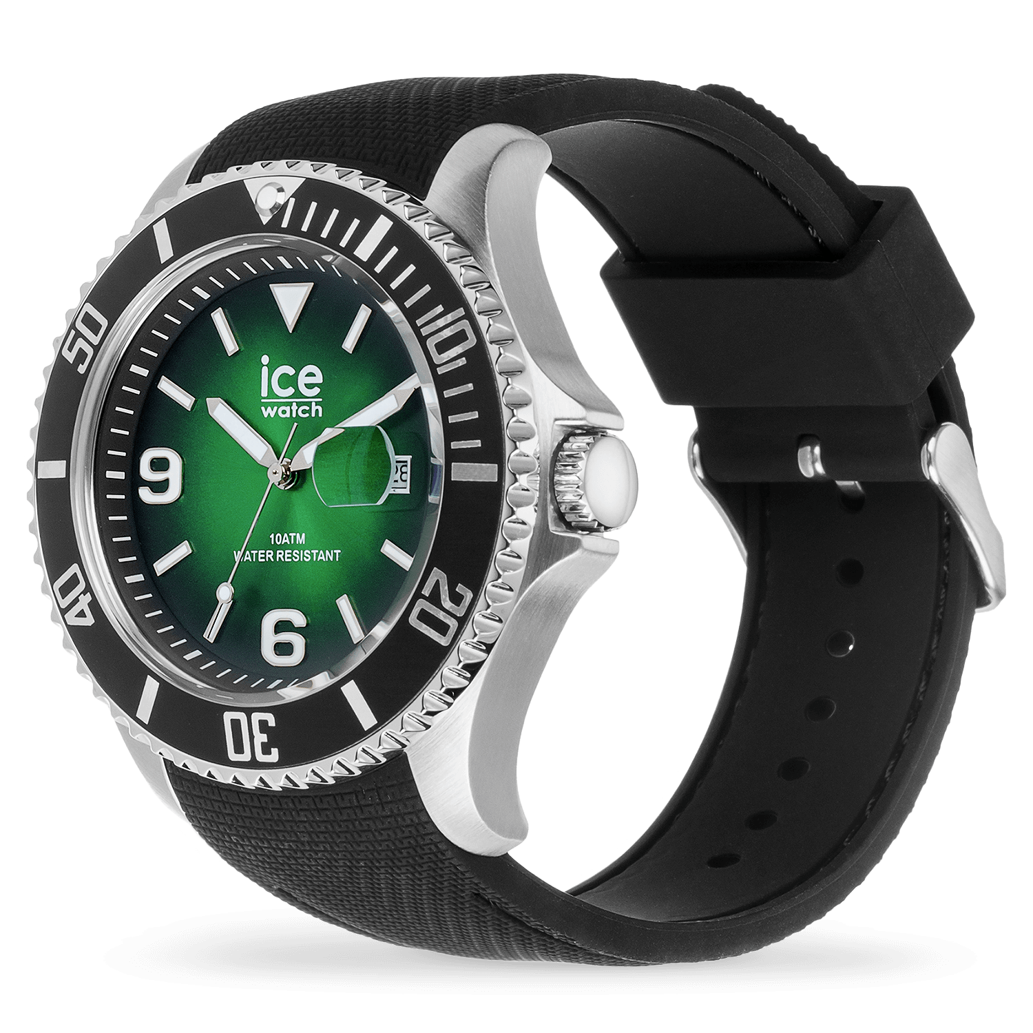 Ice steel green silver discount