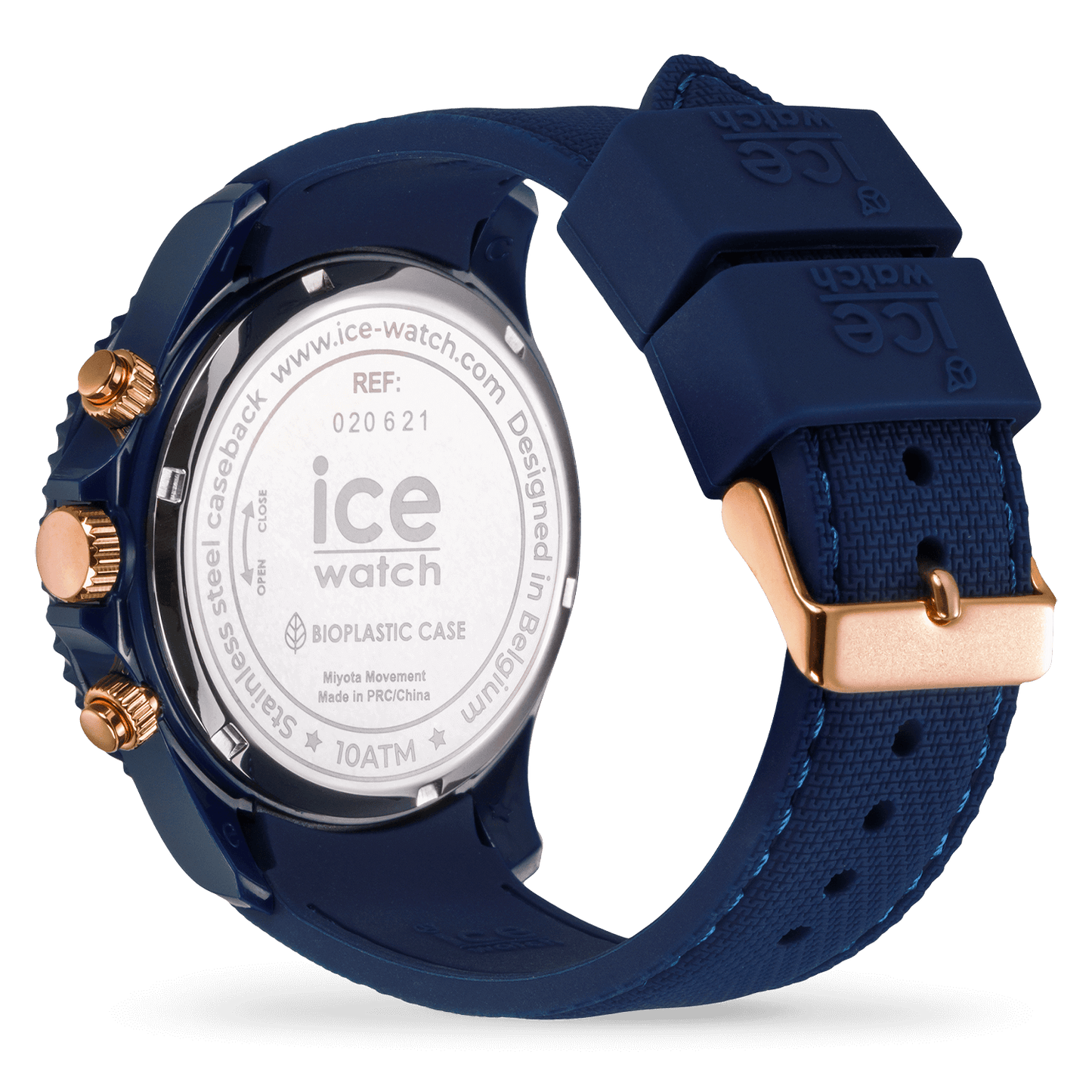 Ice-Watch | ICE Chrono - Blue Rose Gold (Large)
