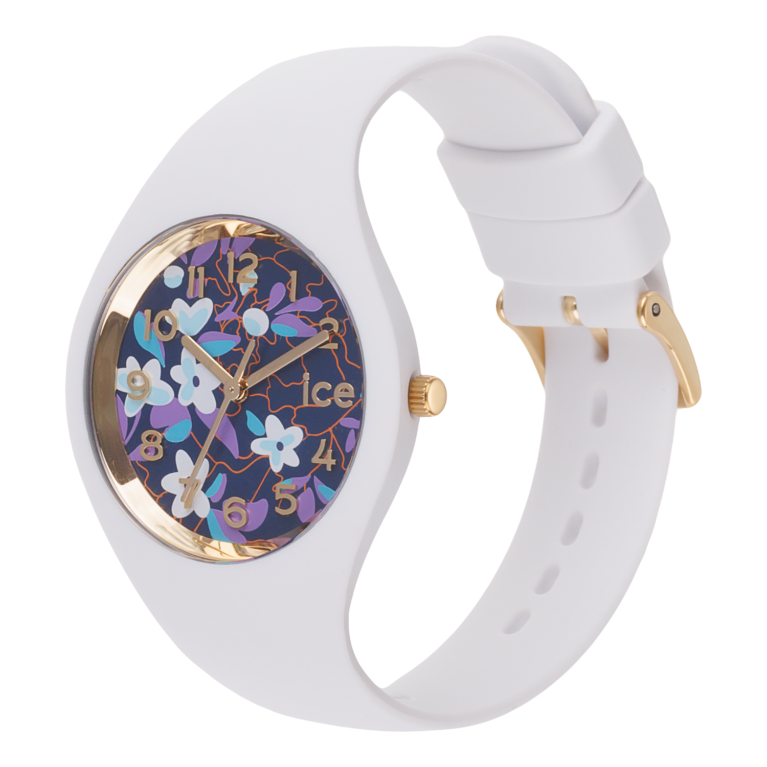 Ice Watch ICE Flower Digital Purple Small TIME ZONE