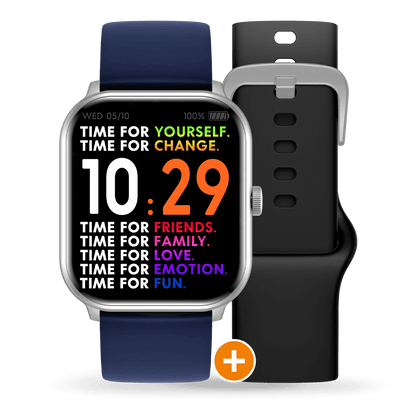Ice-Watch | ICE Smart One - Silver Black Navy (Medium)