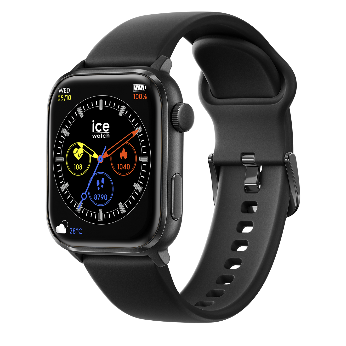 Ice-Watch | Ice Smart 2.0 - Black - Rectangular - 1.96