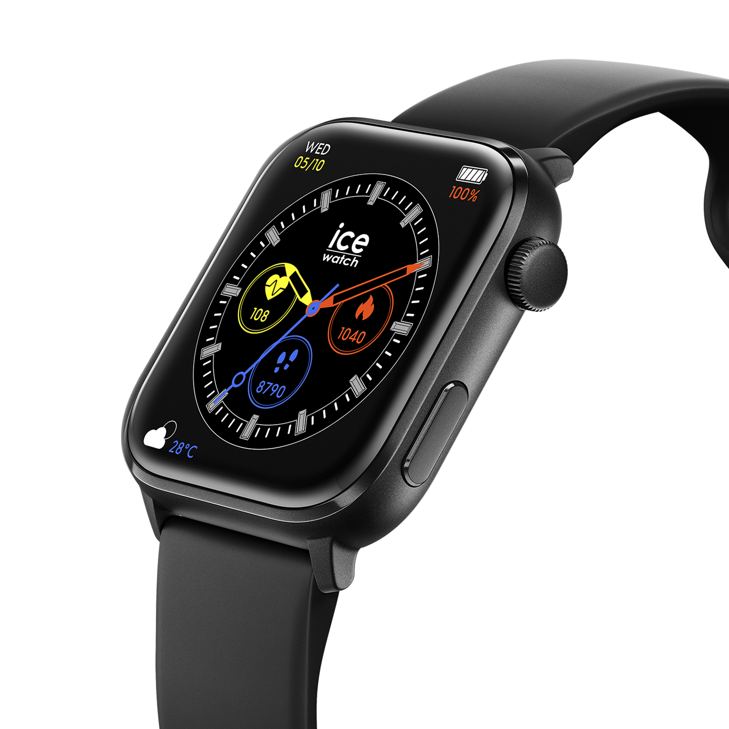 Ice-Watch | Ice Smart 2.0 - Black - Rectangular - 1.96