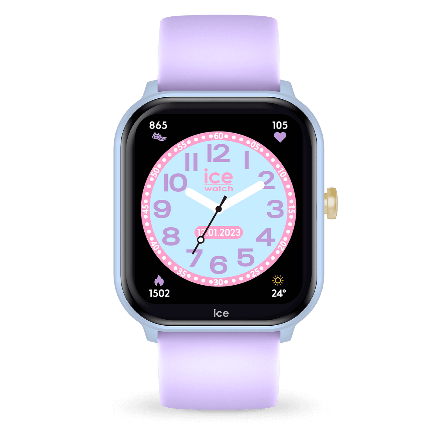 Ice-Watch | ICE SMART JUNIOR 2.0 - SOFT BLUE - PURPLE - 1.75