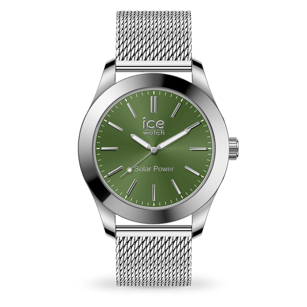 Ice-Watch | Ice Steel Solar - Silver Green