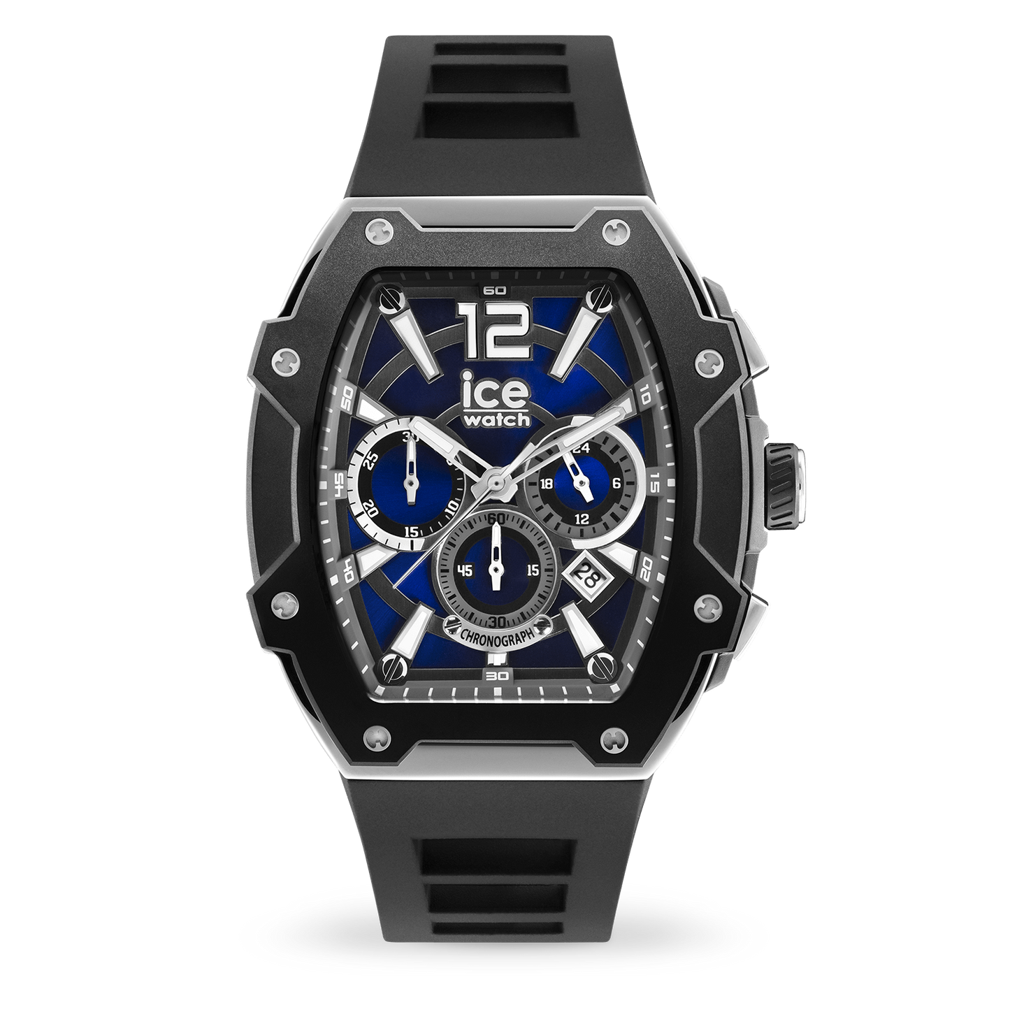 Ice-Watch | Ice Boliday - Black Blue Silver - Steel - Large