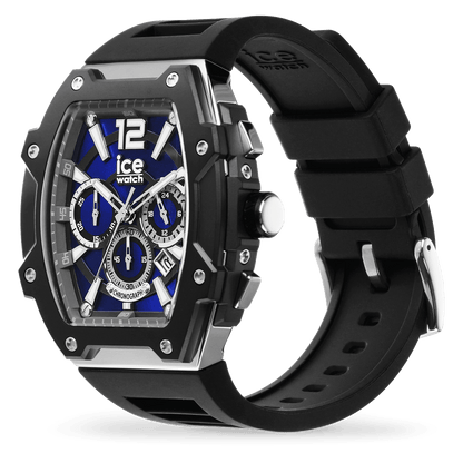 Ice-Watch | Ice Boliday - Black Blue Silver - Steel - Large