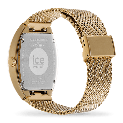 Ice-Watch | Ice Boliday - Dome - Metal Mesh - White Gold - Small