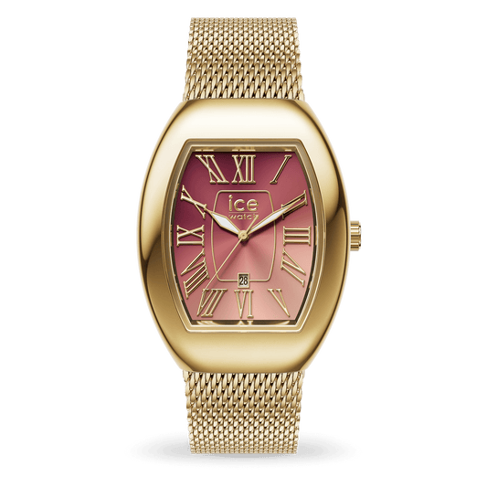 Ice-Watch | Ice Boliday - Dome - Metal Mesh - Pink Gold