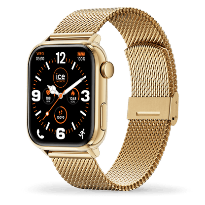 Ice-Watch | Ice Smart 3.0 - Gold - Milanese - Rectangular - 1.78 - GPS