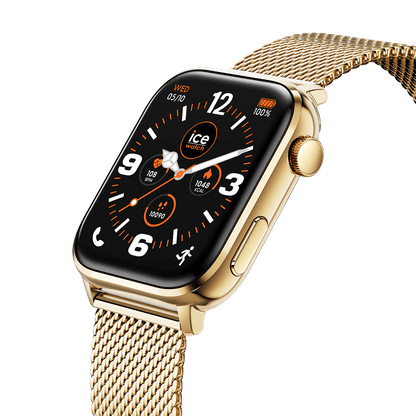 Ice-Watch | Ice Smart 3.0 - Gold - Milanese - Rectangular - 1.78 - GPS
