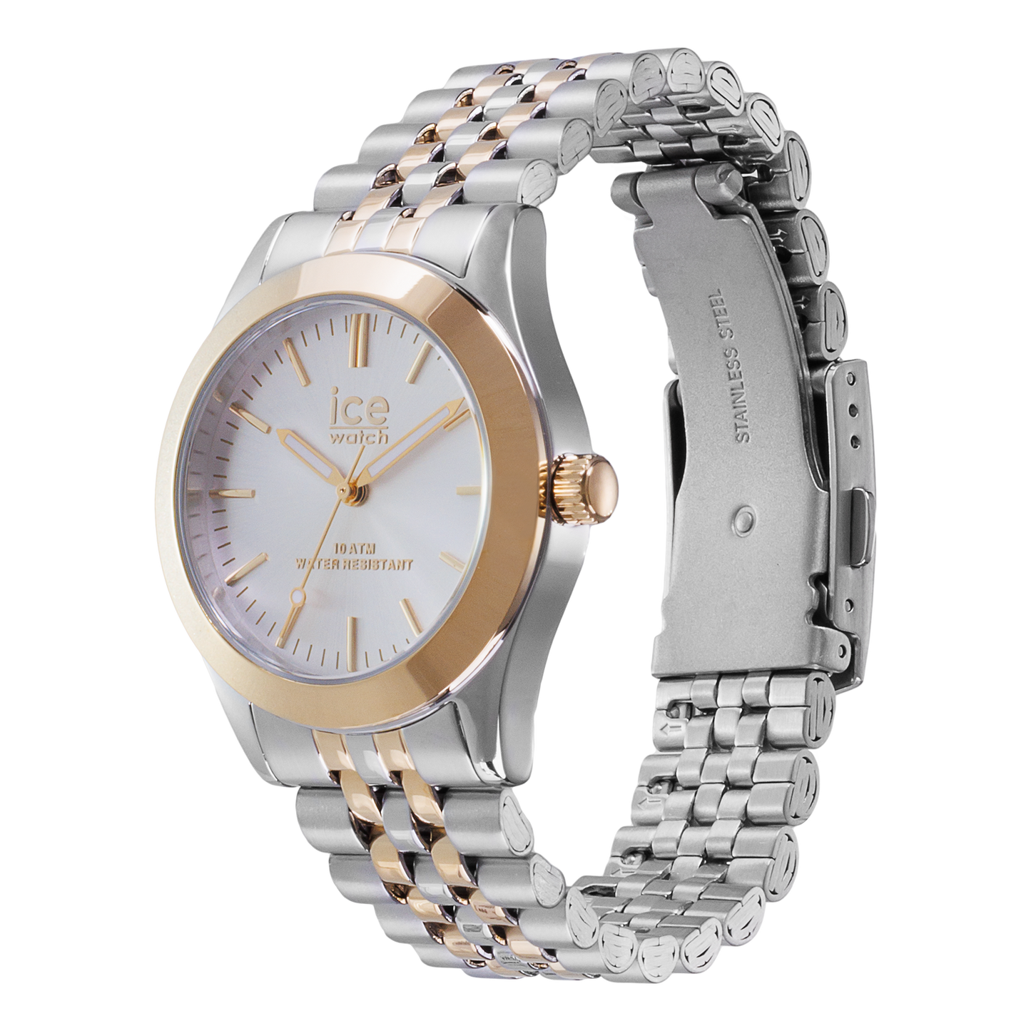 Ice-Watch | Ice Steel - Silver Gold - Small - 3H