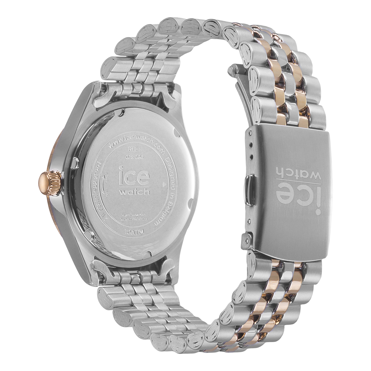 Ice-Watch | Ice Steel - Silver Gold Turquoise - Small - 3H