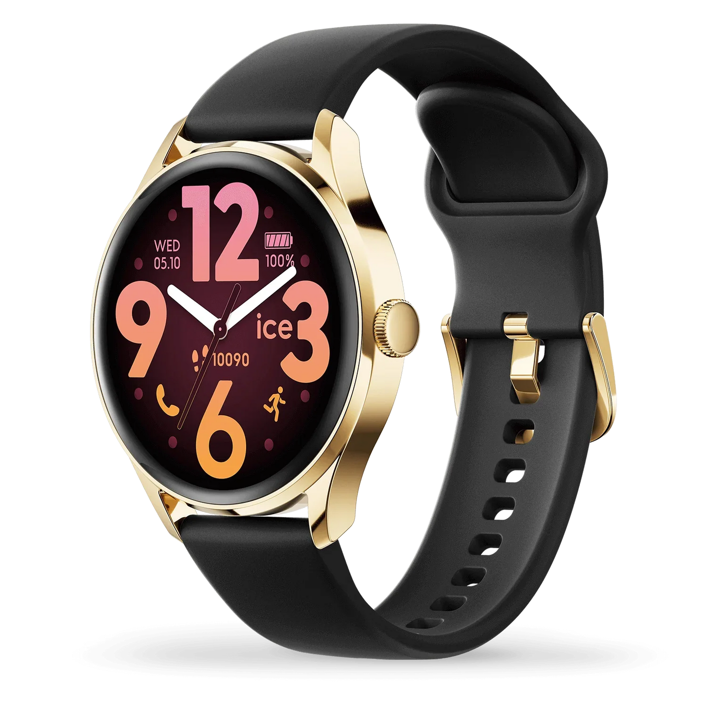 Ice-Watch | Ice Smart 3.0 - Gold - Black - Round - 1.2 - GPS