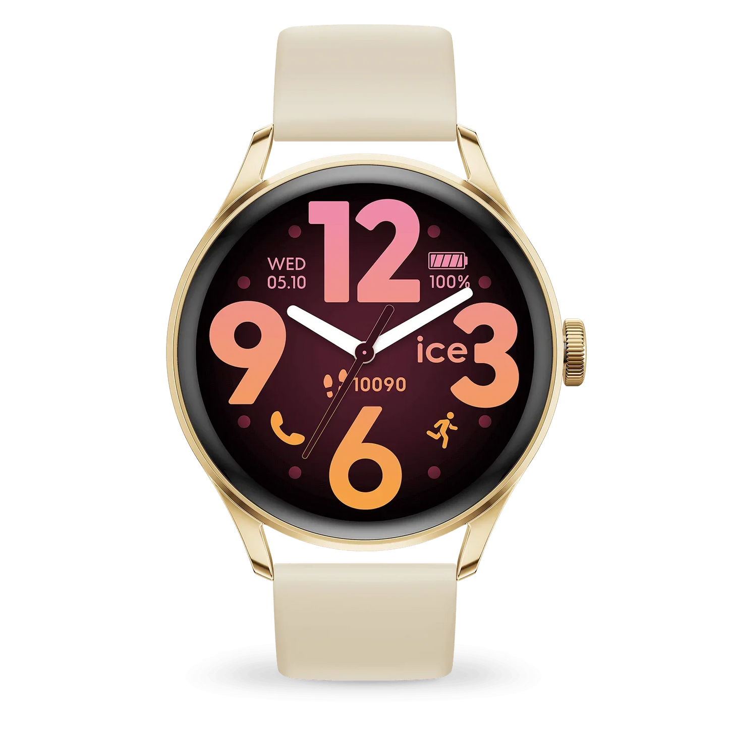 Ice-Watch | Ice Smart 3.0 - Gold - Beige - Round - 1.2 - GPS
