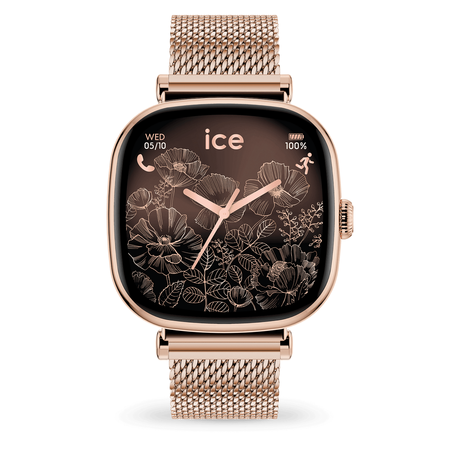 Ice-Watch | ICE smart SQ 2.0 - Rose-Gold - Square - 1.7