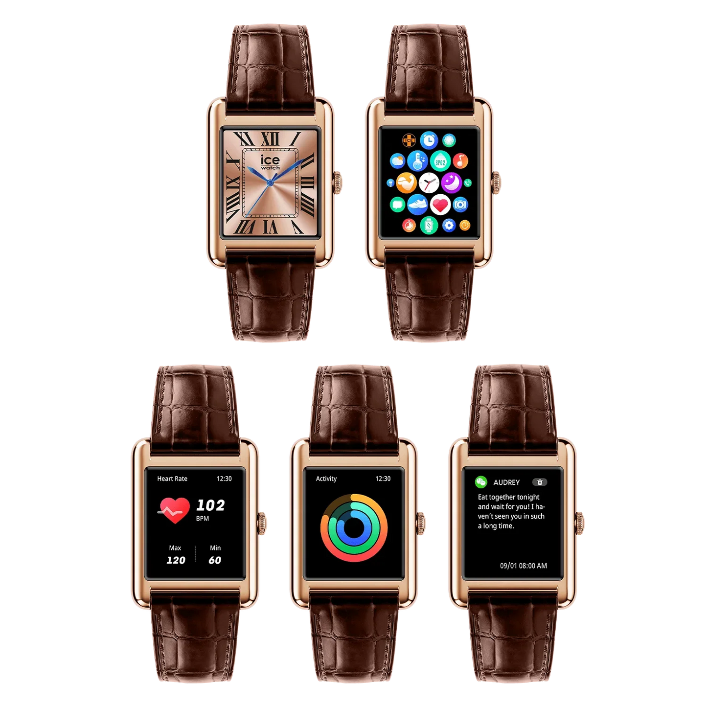 Ice-Watch | ICE smart TKS 2.0 - Rose-Gold Brown
