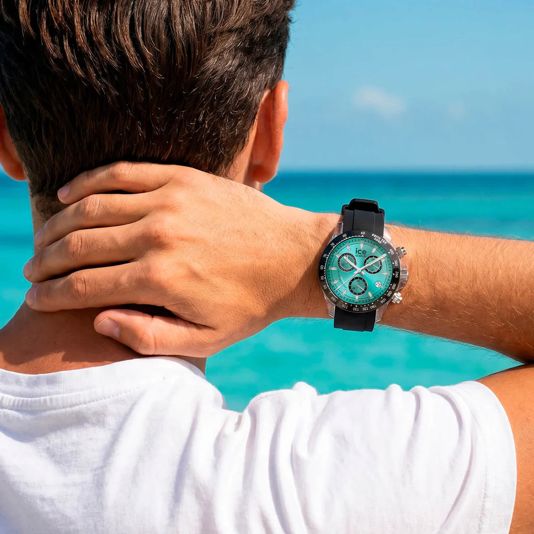 BEWATCH - Clear Black Turquoise